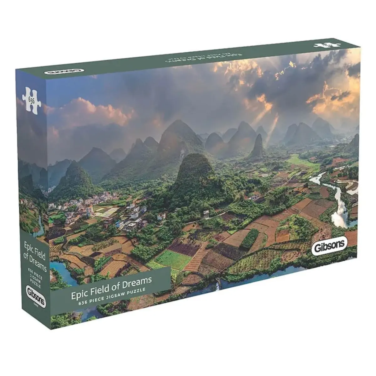 Epic Field Of Dreams Jigsaw Puzzle China Landscape 636 Pieces 1