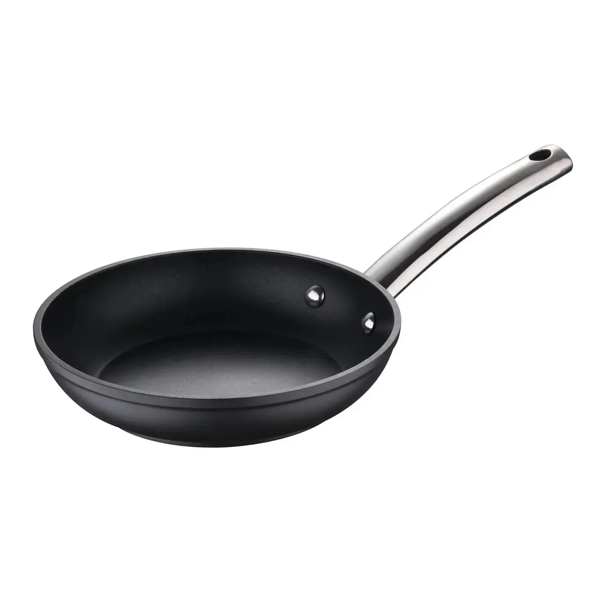 Masterpro Foodies Frying Pan Forged Aluminium Matte Black Silver 1