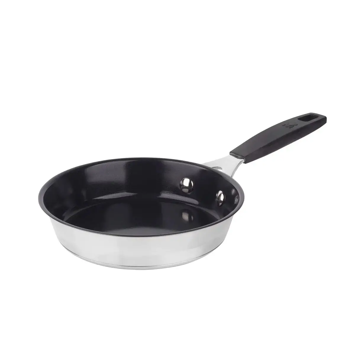 Masterpro Smart Non-Stick Frying Pan Stainless Steel Induction Black 1