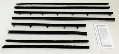 Window Felt Kit ,8 Pc New 66 67 Vista Cruiser Sportwagon 1
