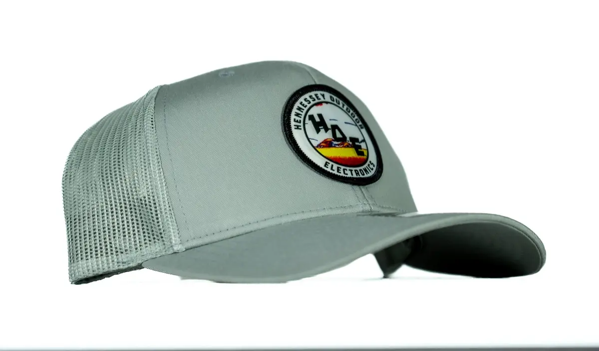 H.O.E Sonar Hat - Solid Light Grey 1