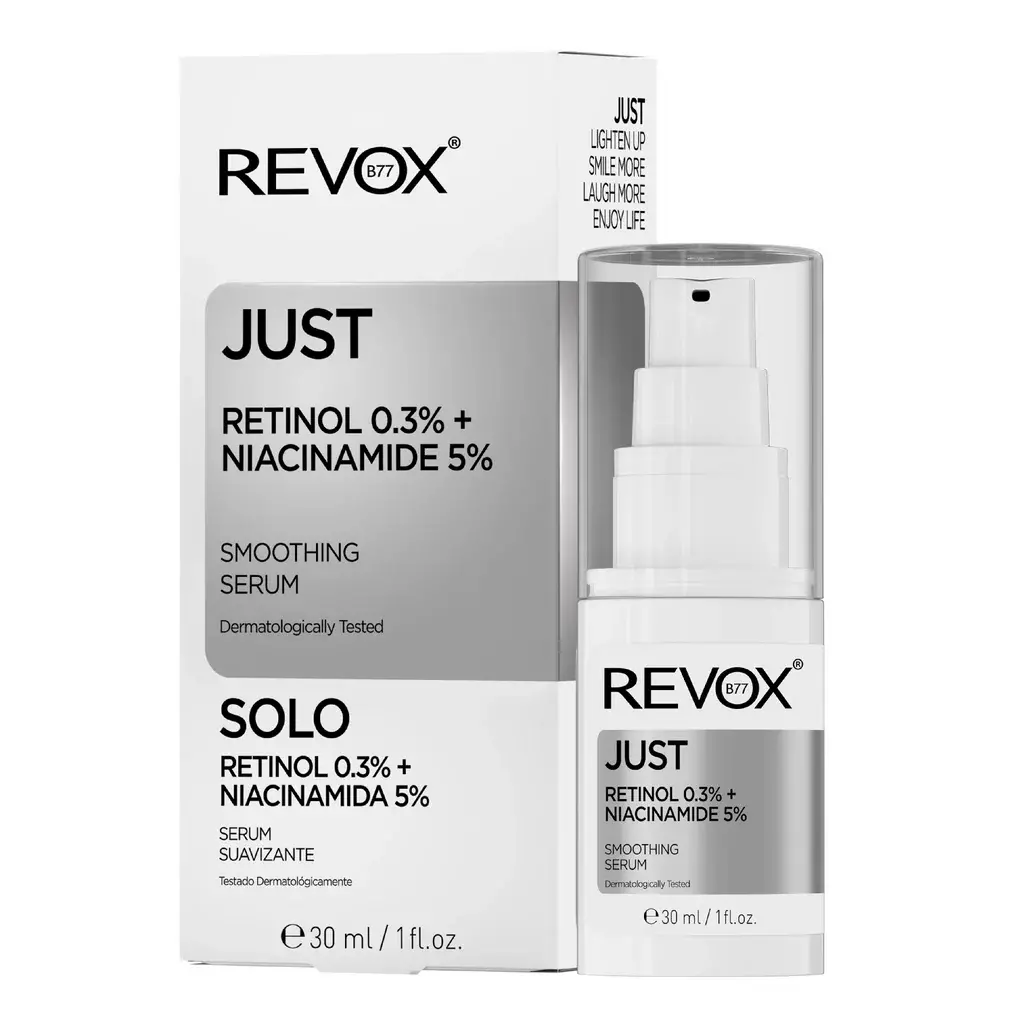 Serum Retinol .3% Niacinamida 5% Just - Revox B77 1