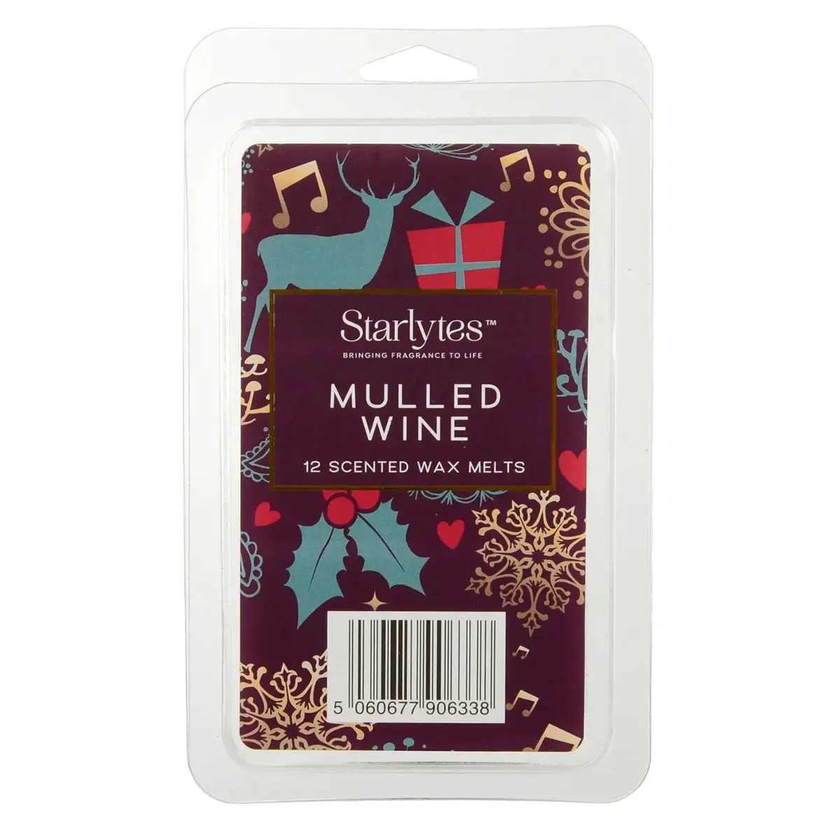 Starlytes Christmas Scented Wax Melts Pack Of 12 Festive Fragrance 1