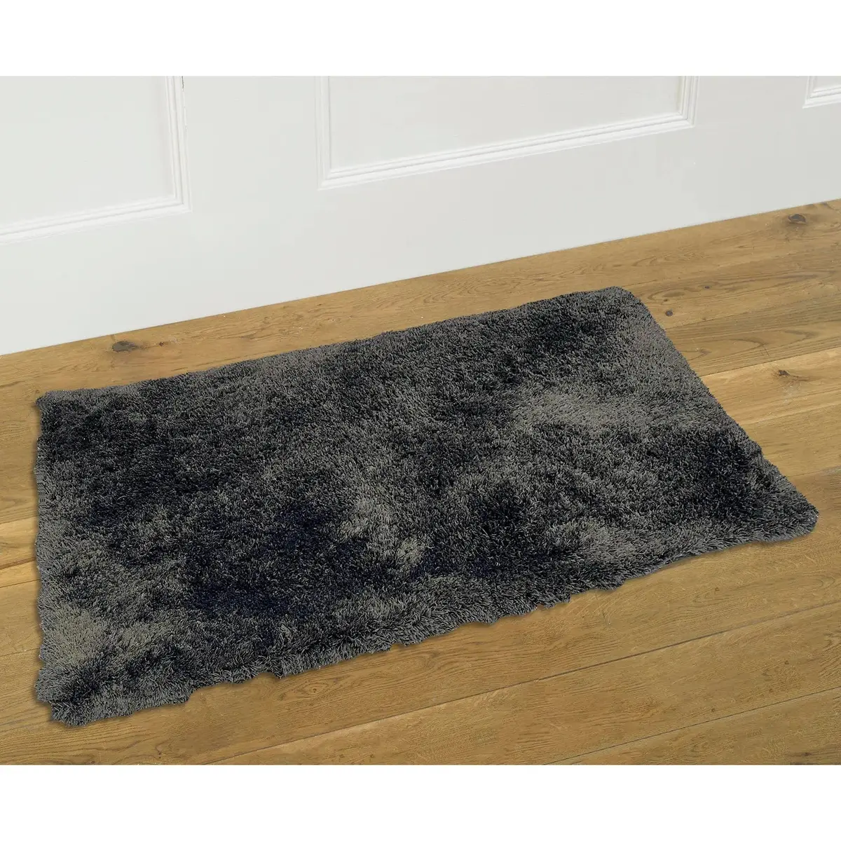 Luxury Teddy Rug Super Soft Shaggy Plush Deep Pile Warm Grey 1