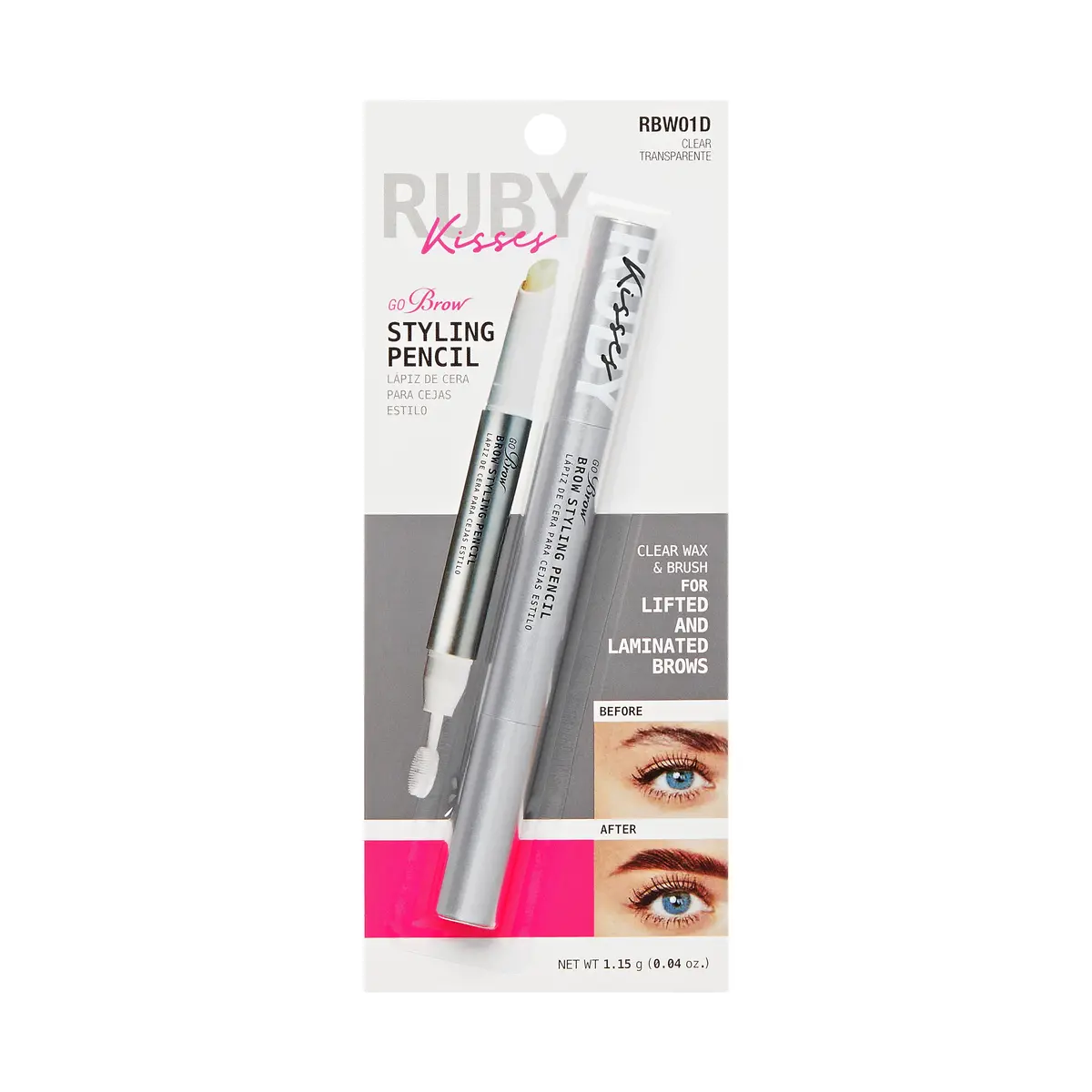 Lápiz De Cera Para Cejas Ruby Kisses - Kiss 1