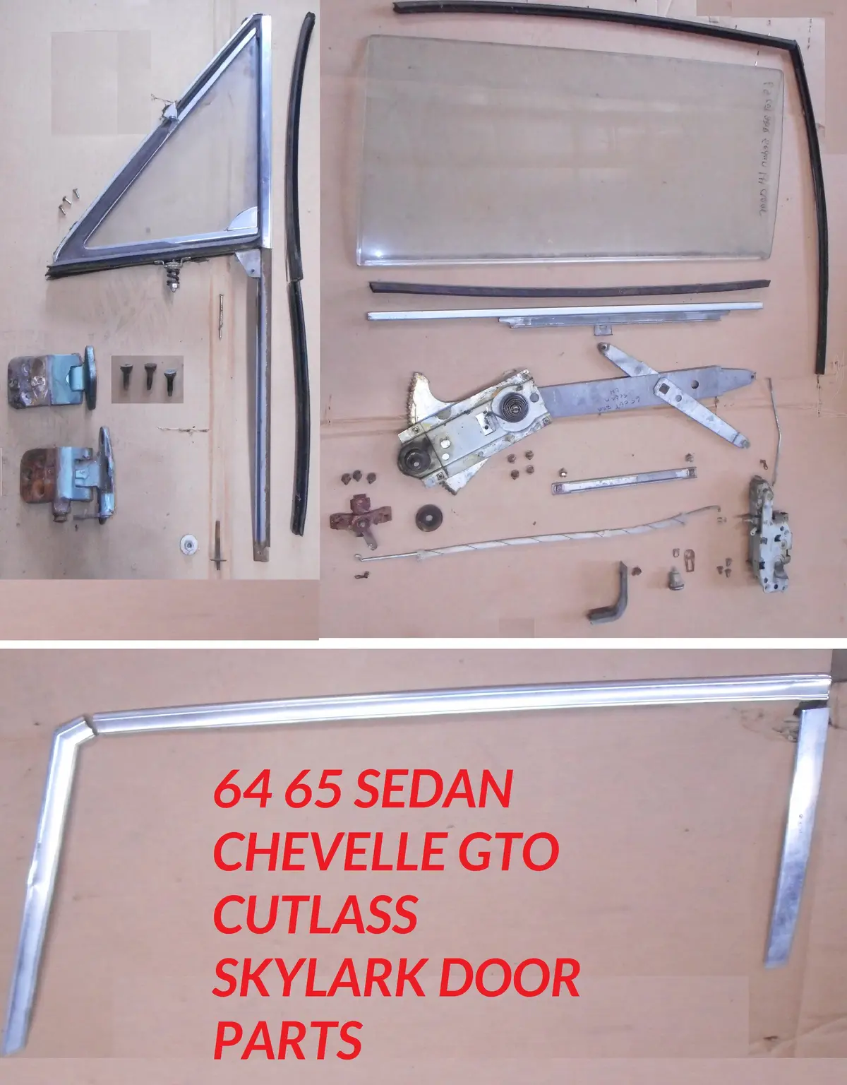 64 65 A Sedan Door Parts 1