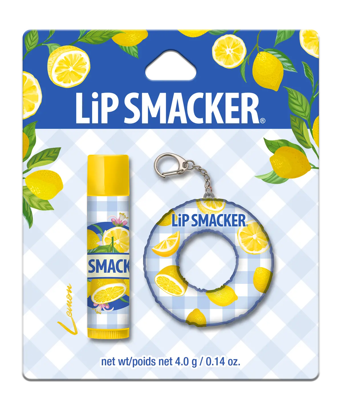 Bálsamo Labial + Keychain Floaty Lemon - Outlet Lip Smacker 1
