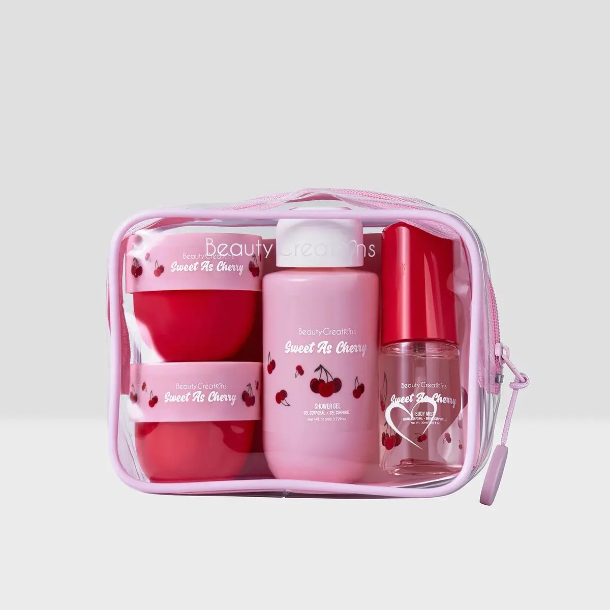 Sweet As Cherry Travel Set Cuidado Del Cuerpo - Beauty Creations 1