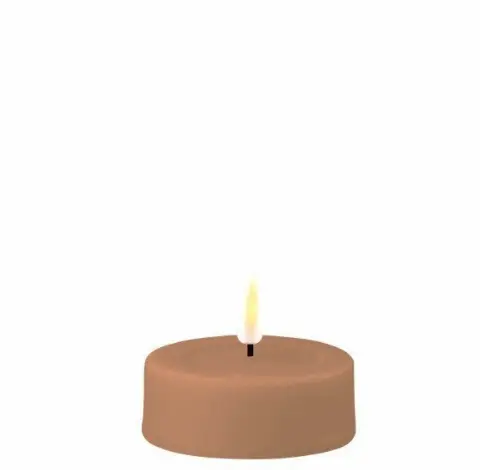 Ledkaars Caramel Set - Jumbo Theelicht 1