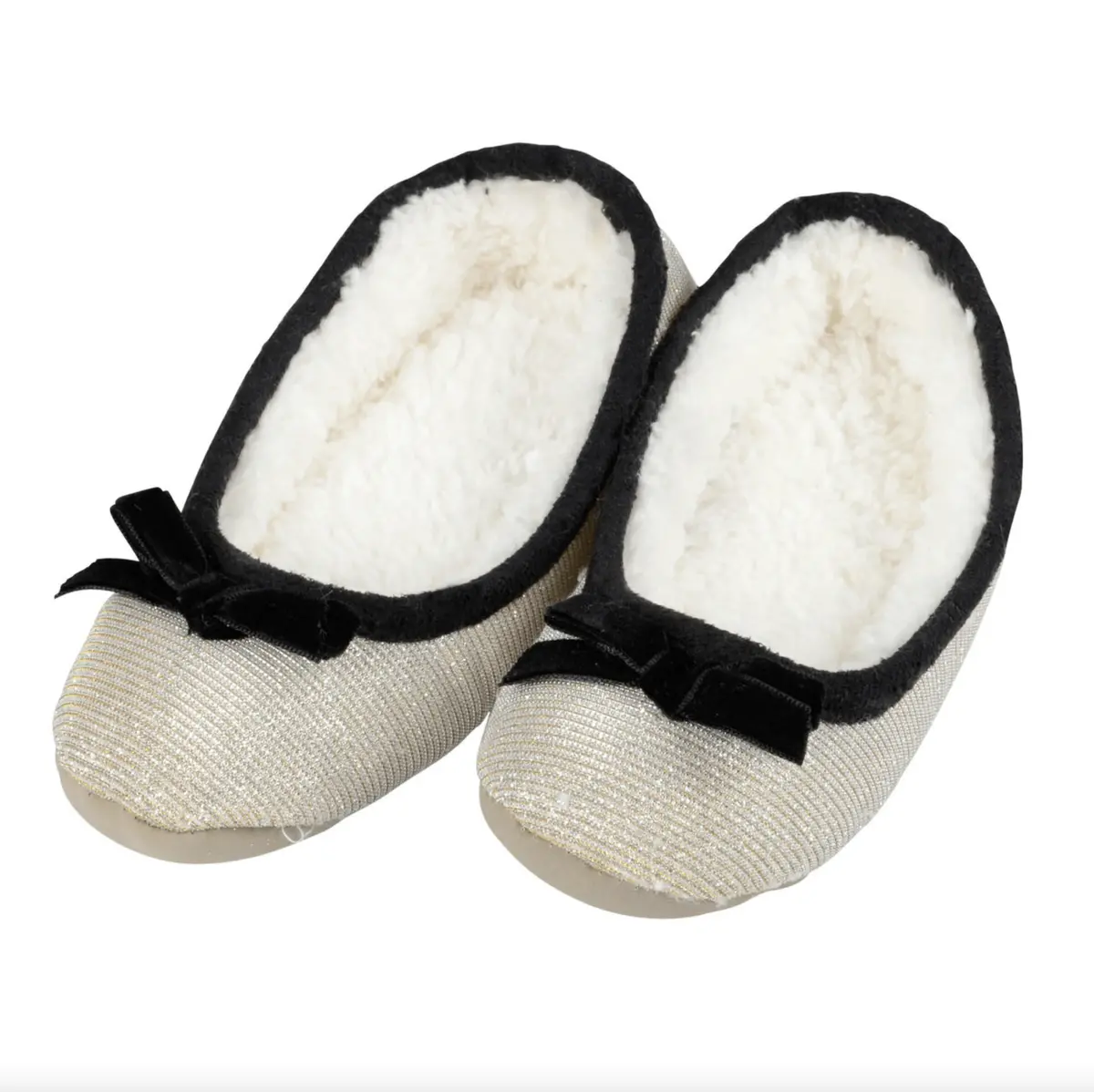 Girls Sparkle Effect Ballet Slippers Assorted Colours 2