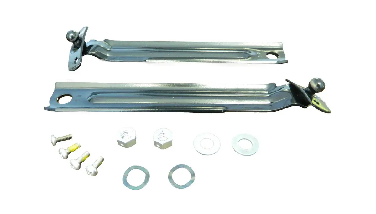 Convertible Top Pivot Brackets ,New Pair 71-76 B-Body 1