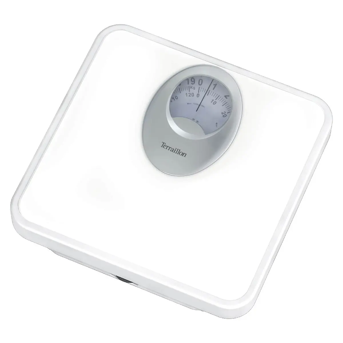 Terraillon Bathroom Scales T61 Magnified Dial Display 120Kg 1
