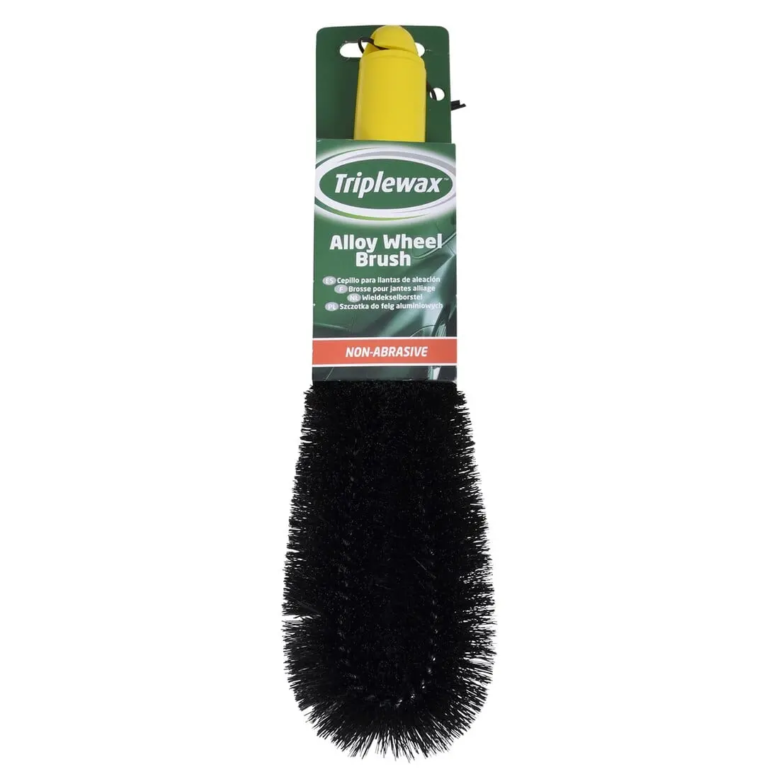 Triplewax Alloy Wheel Brush Non Abrasive Durable Bristles 1
