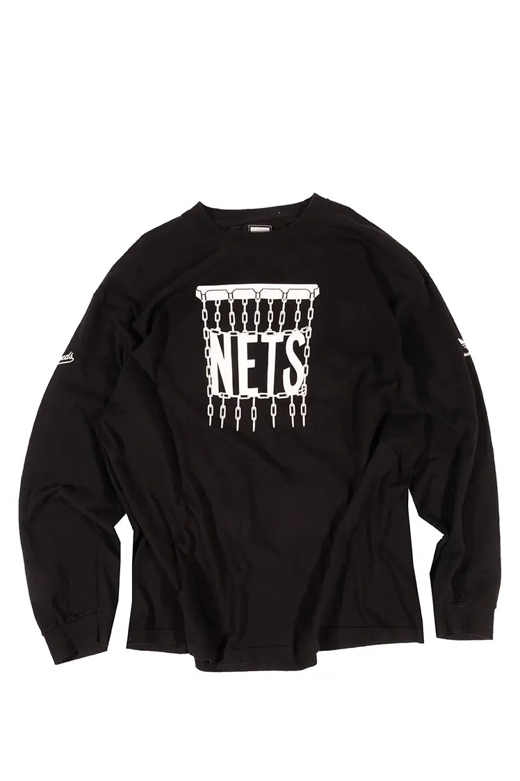 The Hundreds X Adidas Skateboarding X Brooklyn Nets Ls Shirt 1