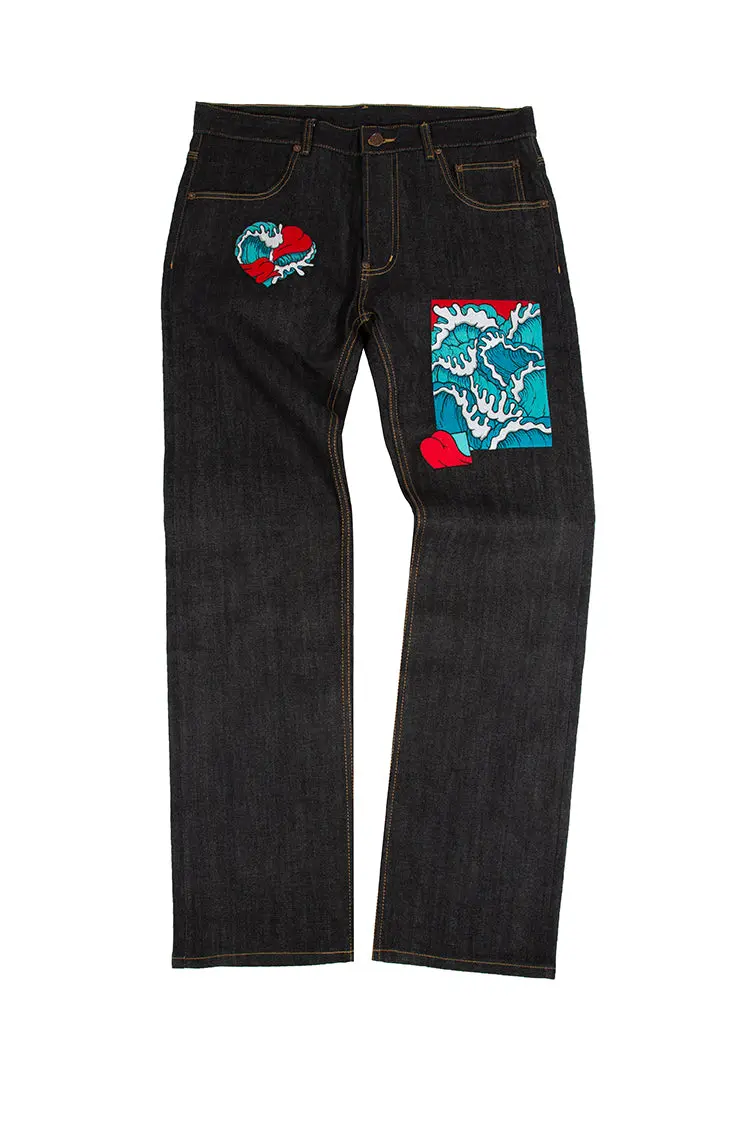 The Hundreds X Aaron Kai Denim Jeans 1