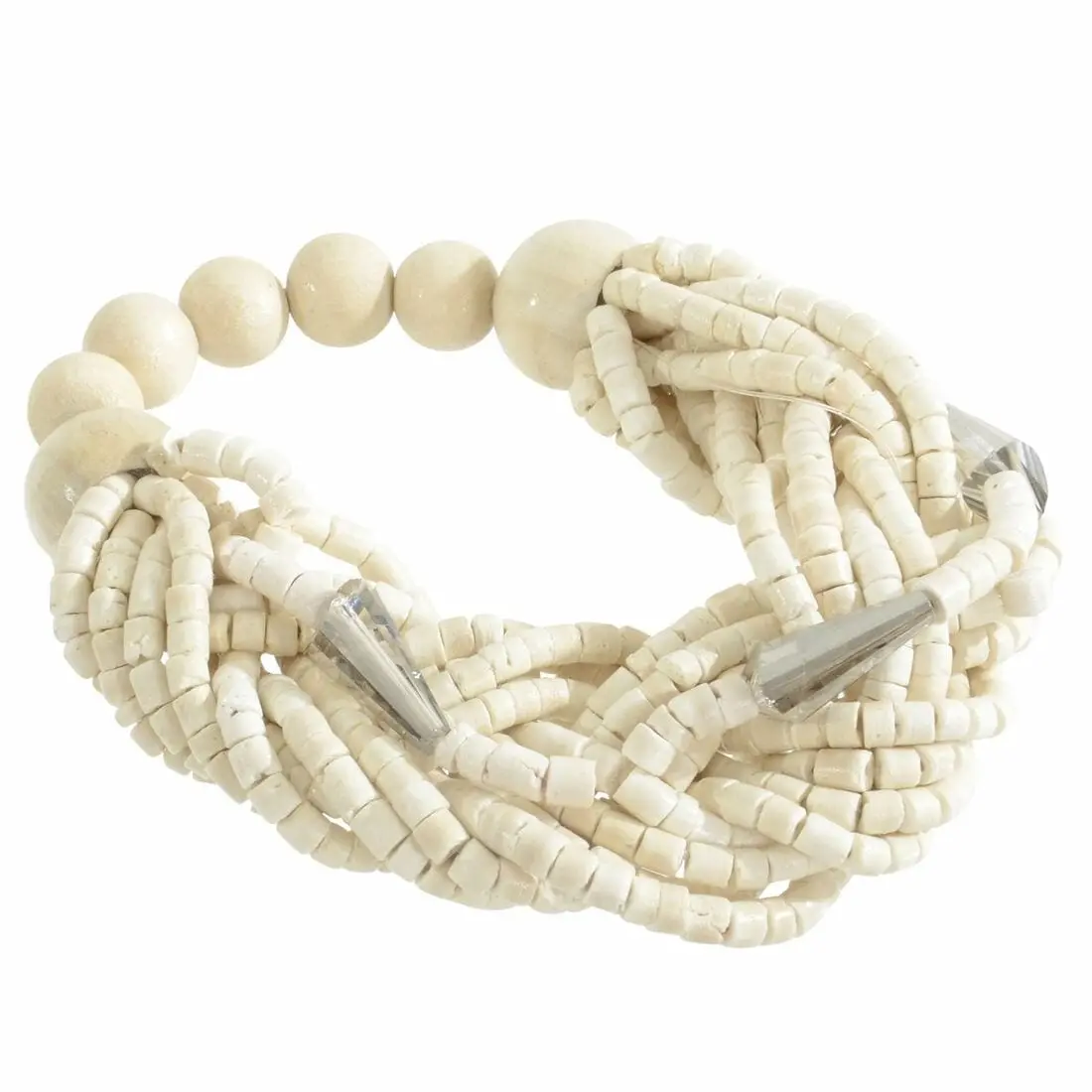 Womens Lois Beaded Bracelet Summer Beach Fashion Accessory 1