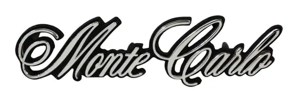 Header Or Grille Emblem (Monte Carlo) 73-79 New 1