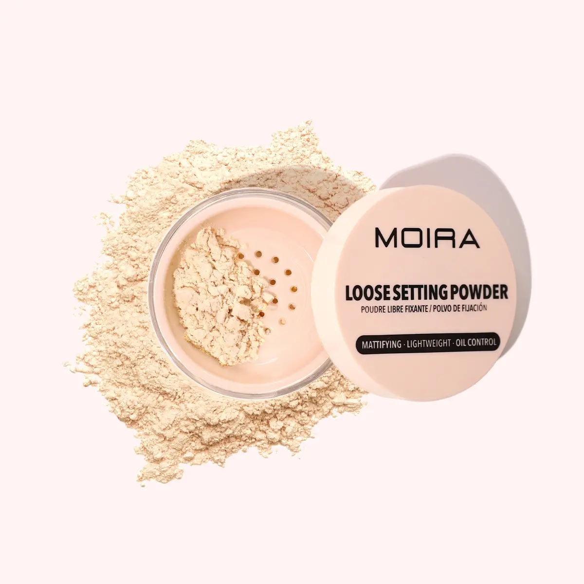 Polvo Fijador Loose Setting Powder 001 Tráslucido - Moira 1