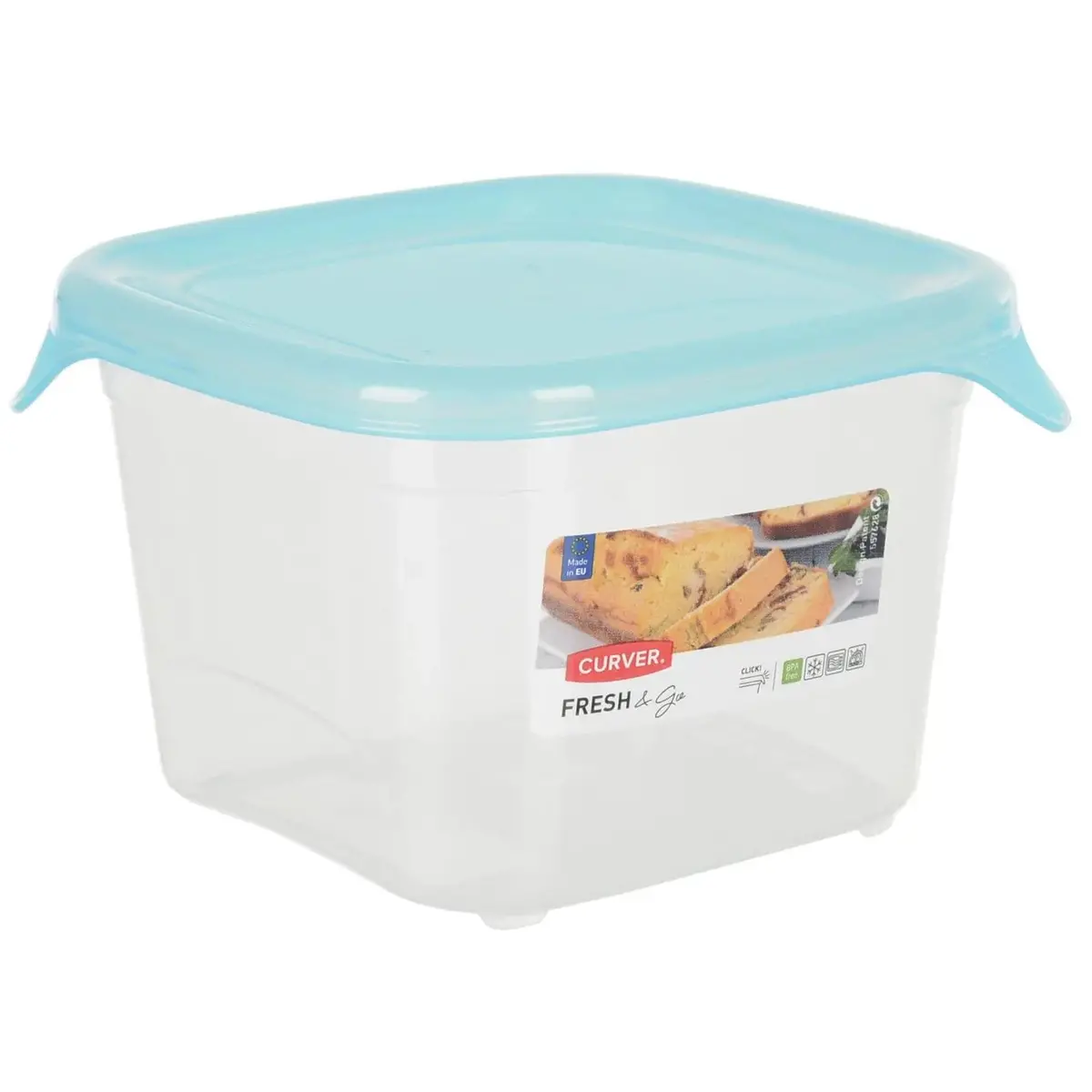 Curver Square Food Storage Container Airtight Fresh & Go 1