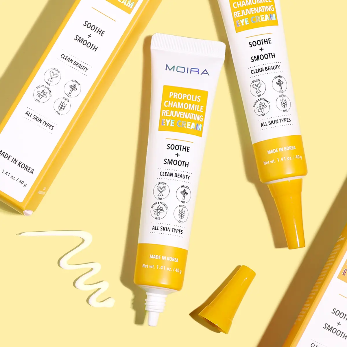 Crema Anti Edad Para Ojos Propóleo Y Manzanilla - Moira 1