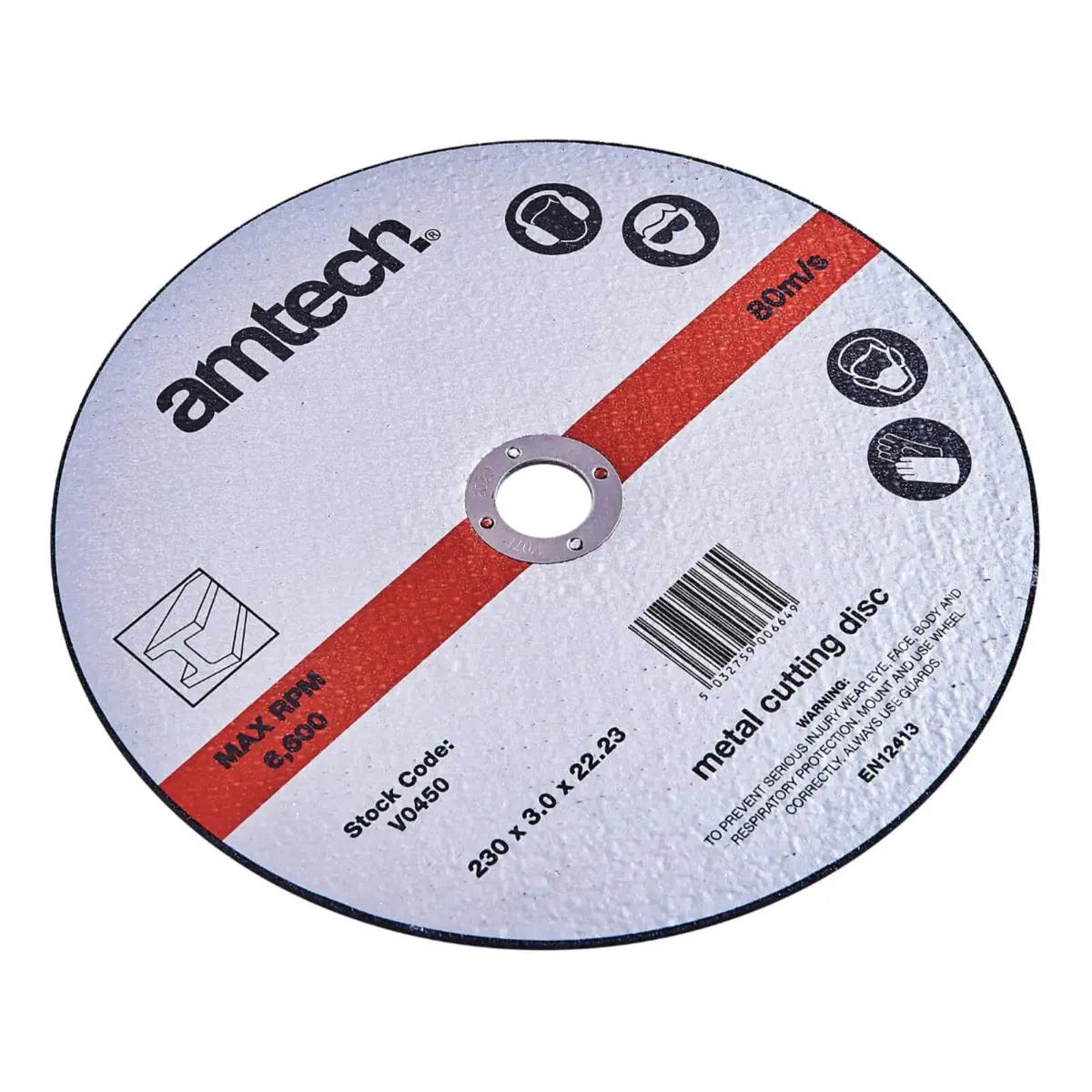 Amtech 9" (230Mm) Metal Cutting Disc 1