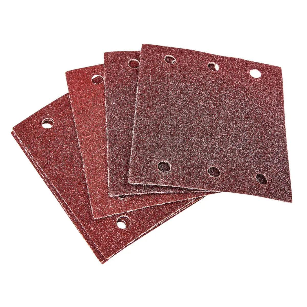 Amtech 10 Piece Square Sanding Sheet Set (P80 Grit) 1