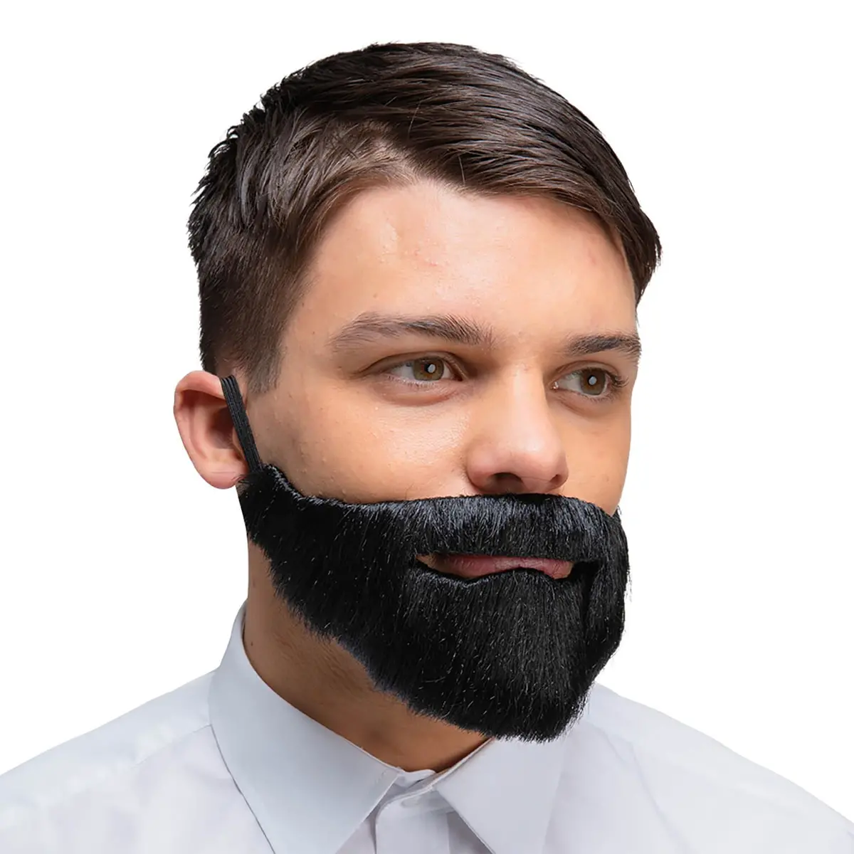 Deluxe Realistic Beard Moustache Facial Hair Adults Fancy Dress 1