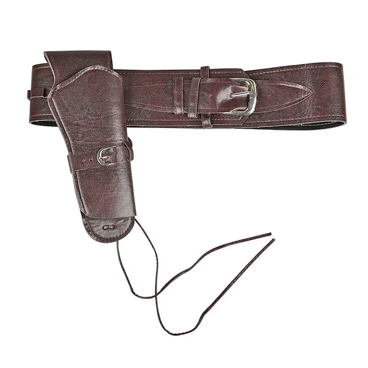 Deluxe Cowboy Holster Gun Holder Belt Brown Wild West 1