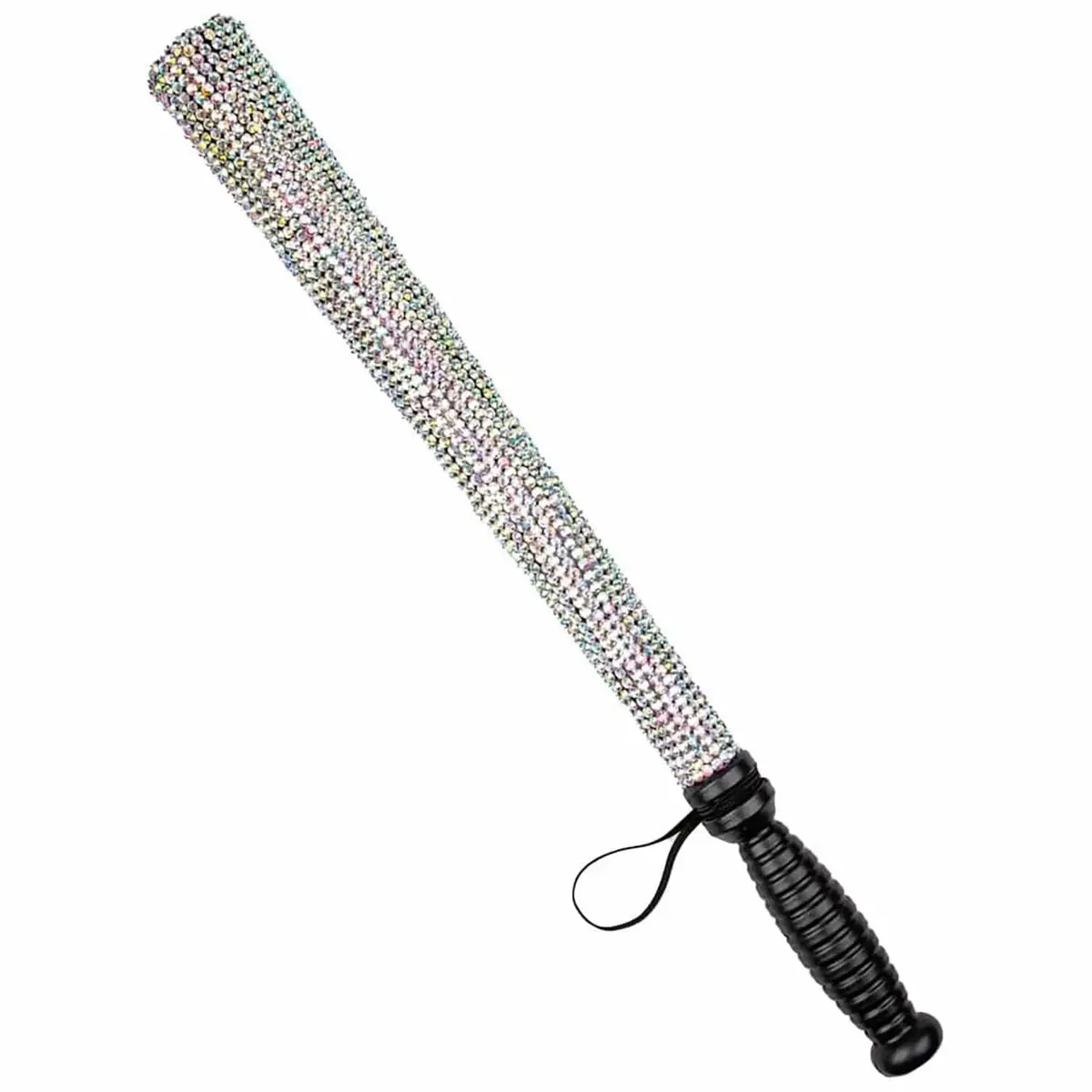 Rhinestone Police Baton Sparkling Diamante Truncheon Fancy Dress 1