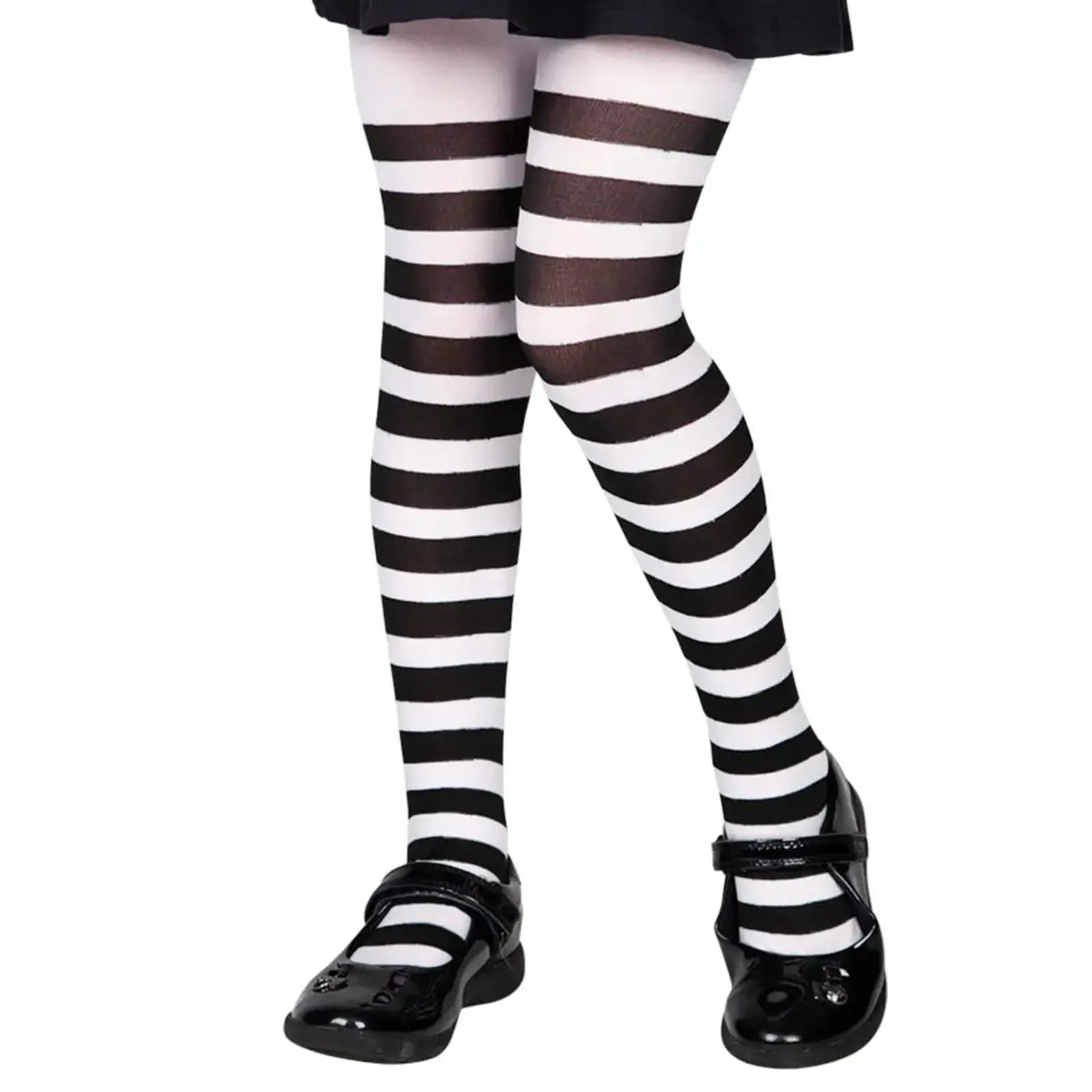 Playful striped tights designed for children's fancy dress, costumes, and imaginative play - Image 4