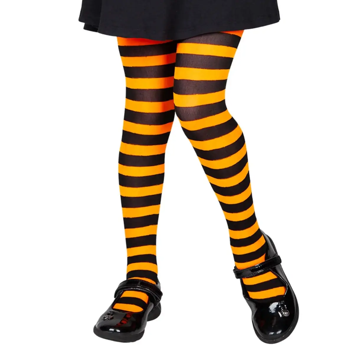Playful striped tights designed for children's fancy dress, costumes, and imaginative play - Image 3