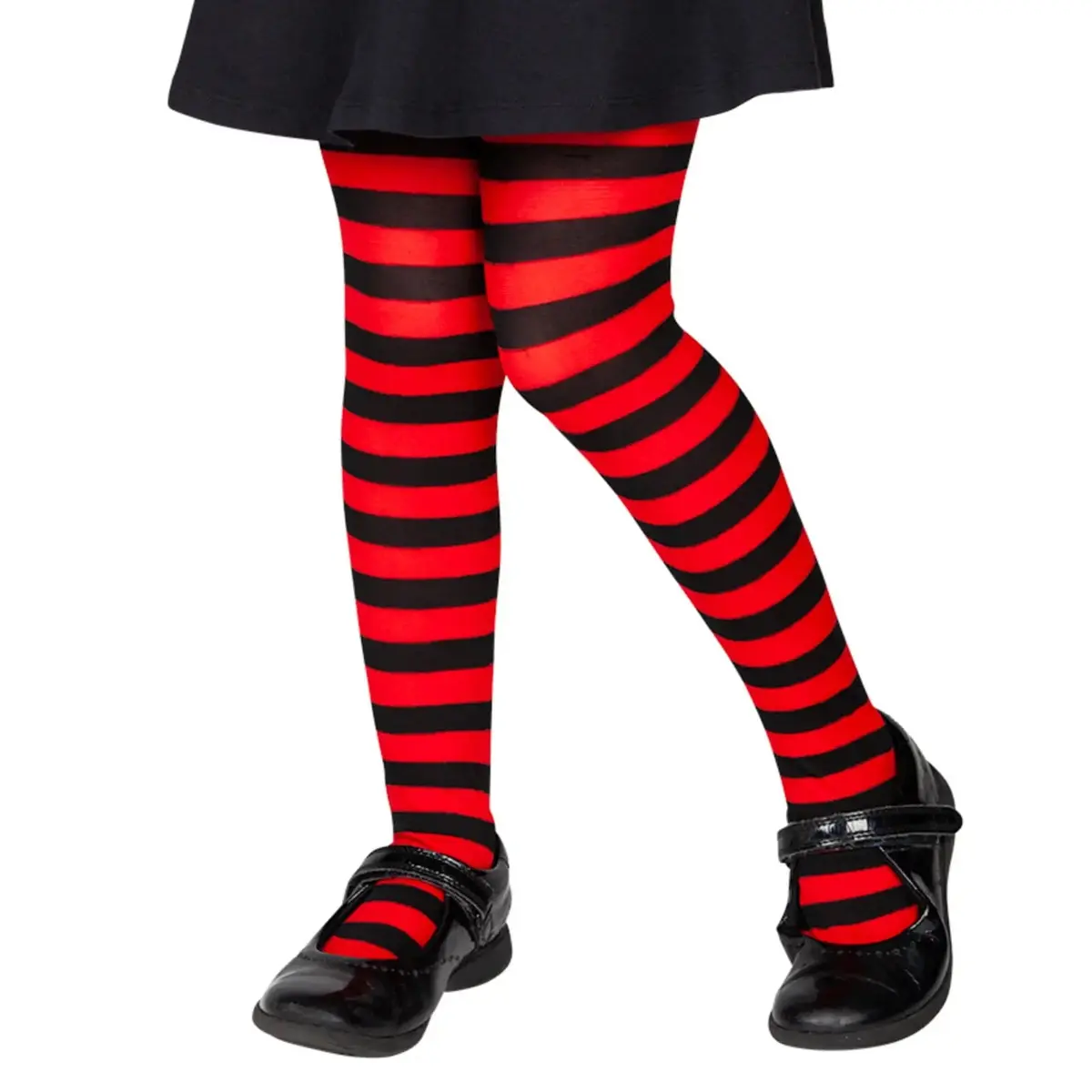 Kids Tights Candy Stripe Pattern Fancy Dress Costume Accessory 1