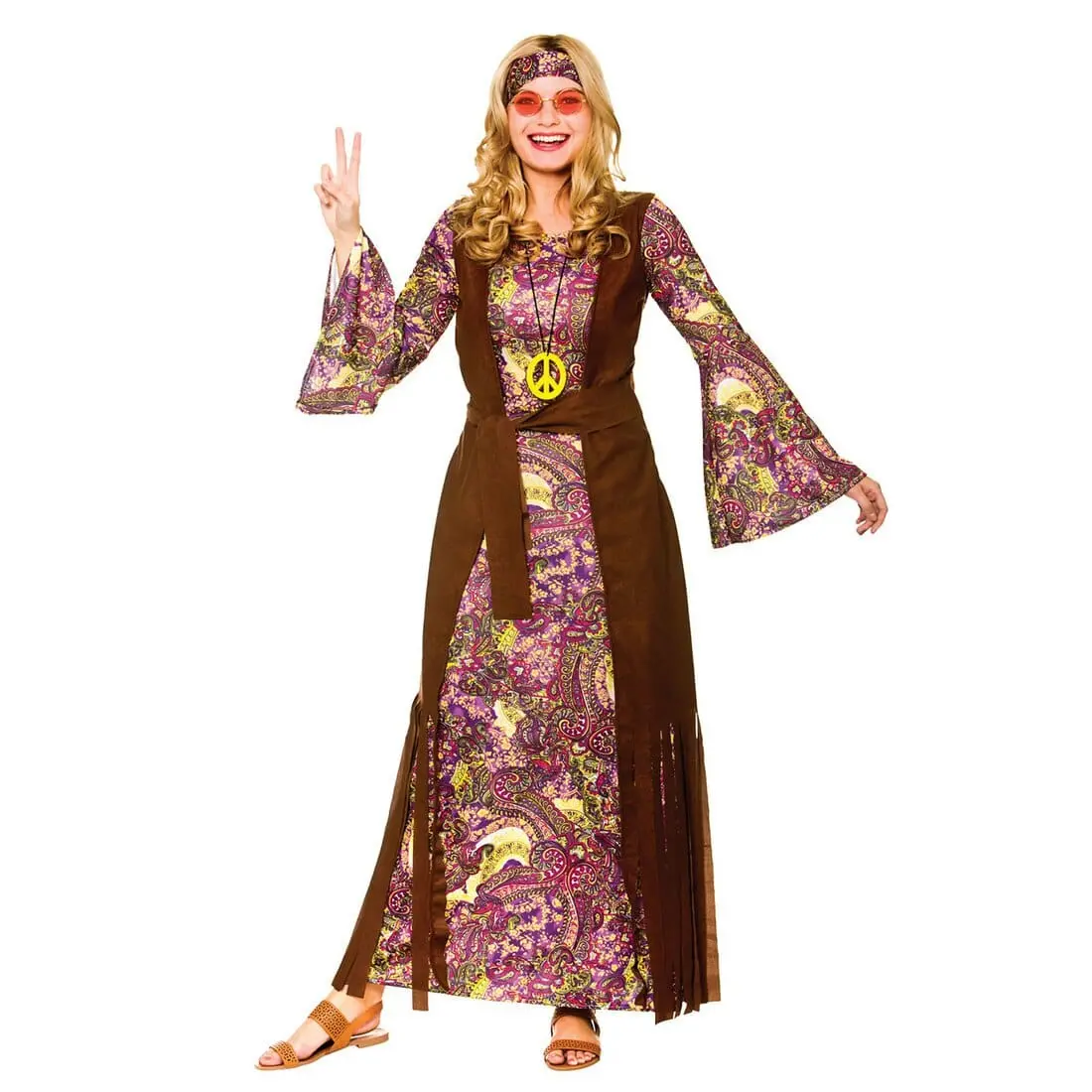 Womens Summer Of Love 60S Hippie Halloween Costume 1