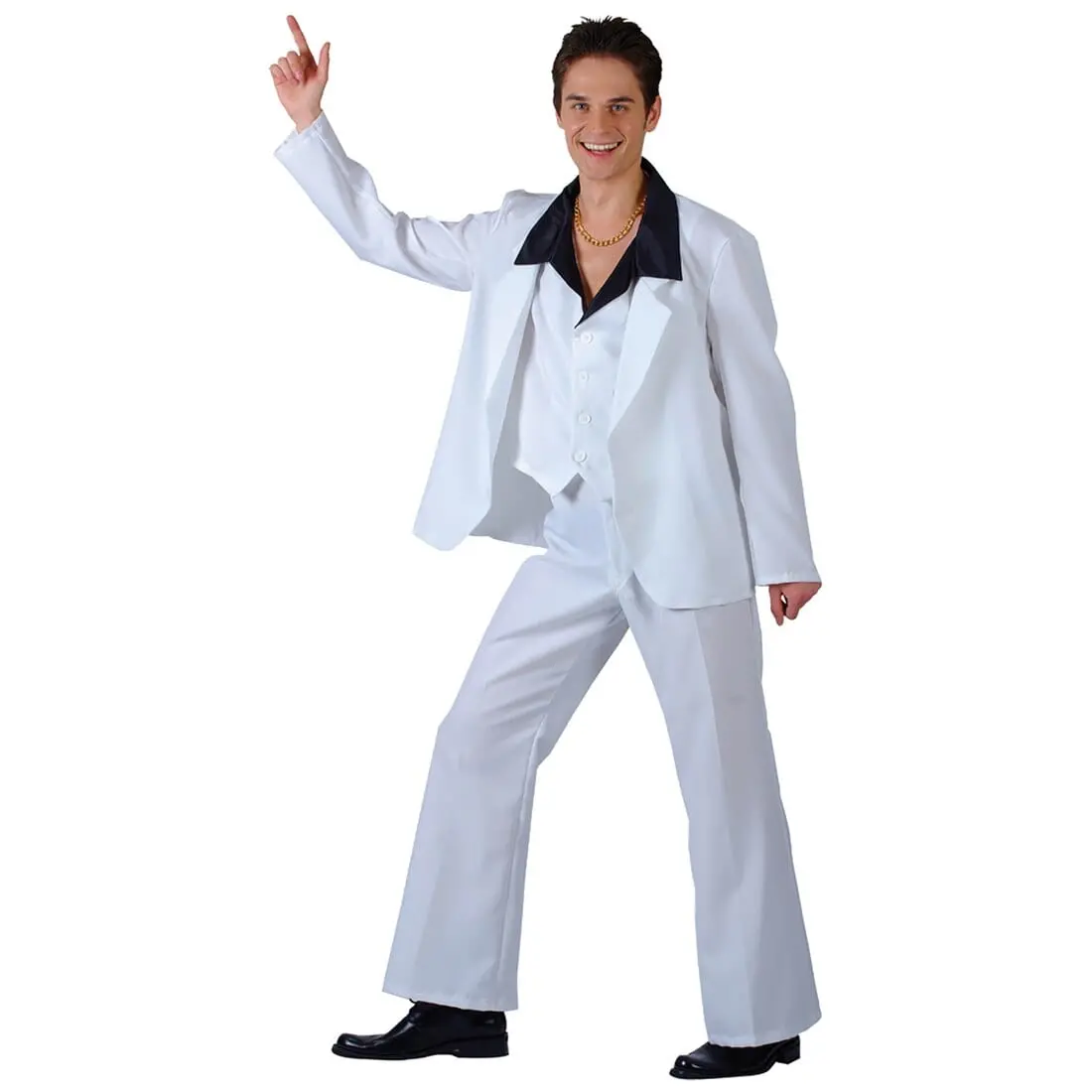 Mens Saturday Night Disco Fever 70S Halloween Costume 1