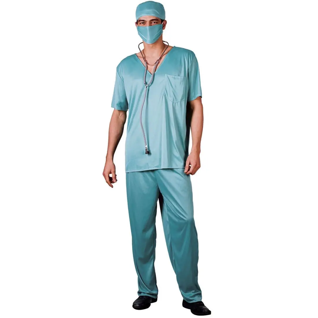 Mens Er Surgeon Doctor Fancy Dress Halloween Costume 1