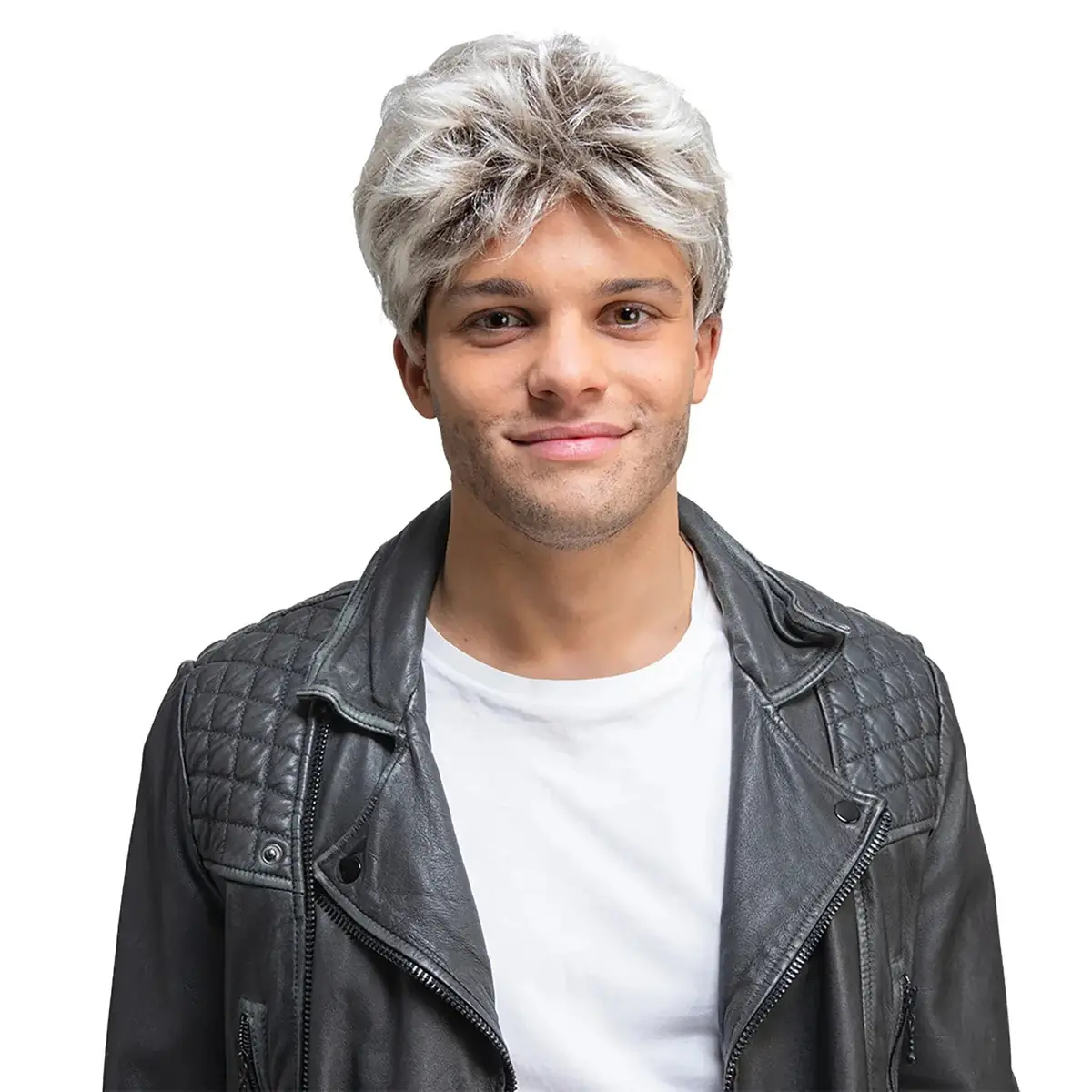 80S Icon Wig Dirty Blonde Hair Wham Bon Jovi Duran Fancy Dress 2