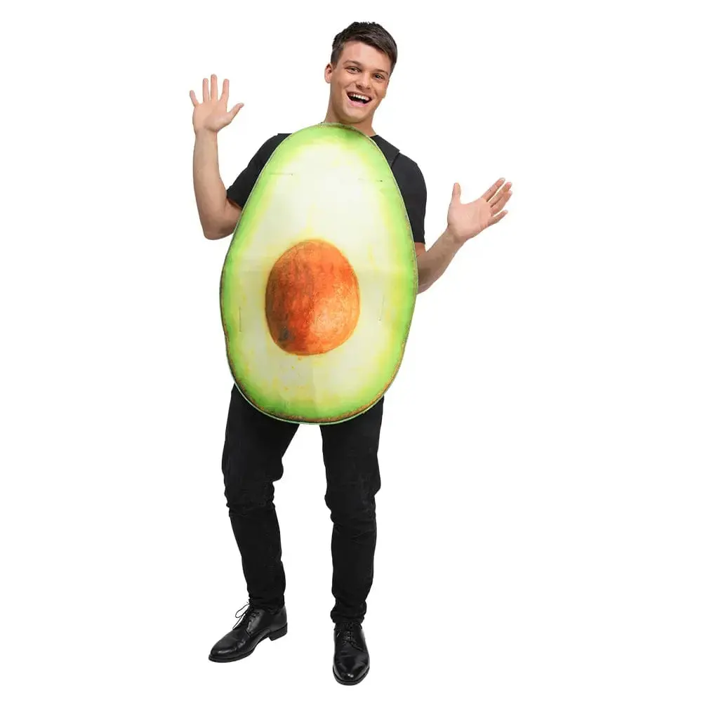 Adults Funny Avocado Food Drink Fancy Dress Costume One Size 1