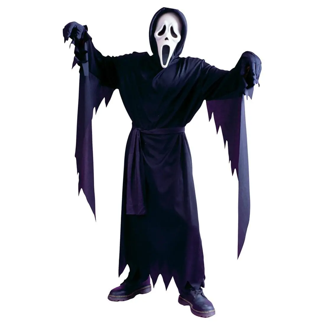 Kids Classic Ghost Face Halloween Fancy Dress Scream Costume 1