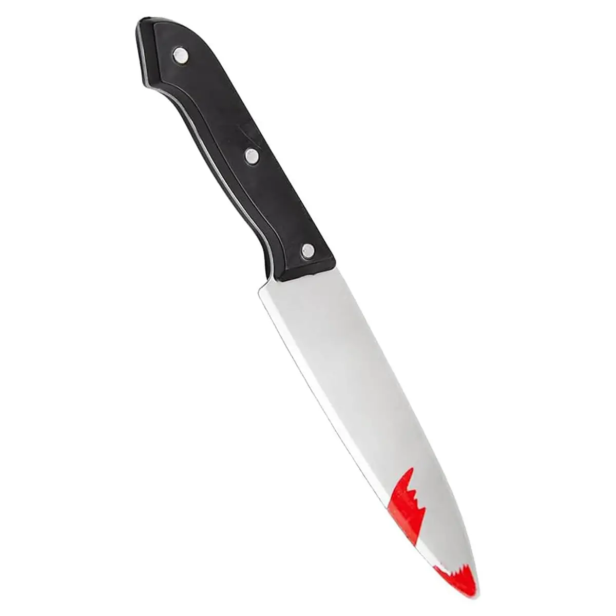 Adult Bloody Butchers Knife Plastic Blade Halloween Prop 31Cm 1