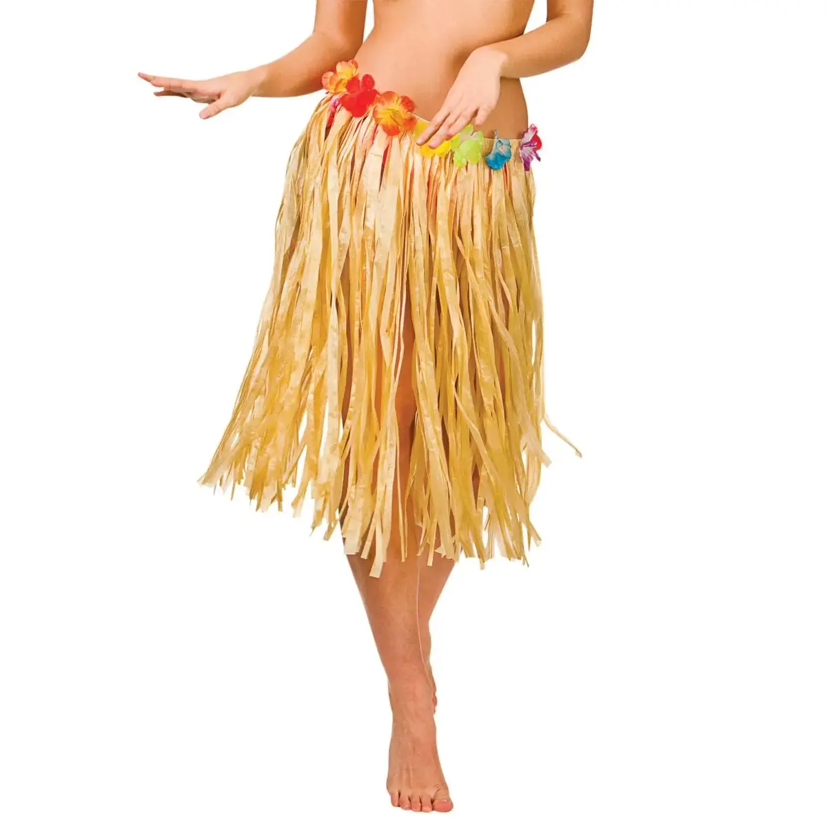 Deluxe Hula Grass Skirt 60Cm Authentic Raffia Hawaii 1
