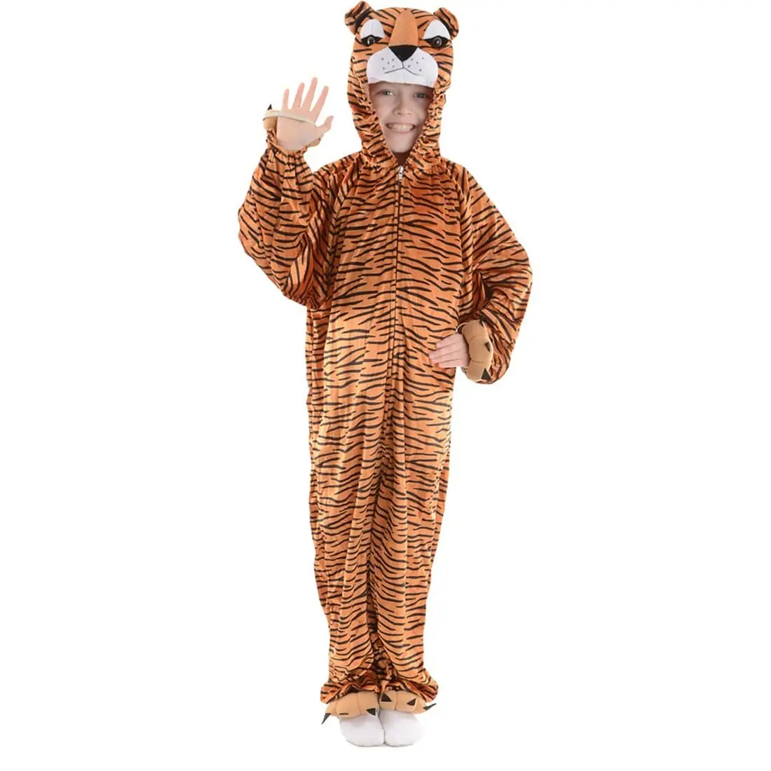 Boogie Woogie Tiger Kids Animal Fancy Dress Costume Halloween 1