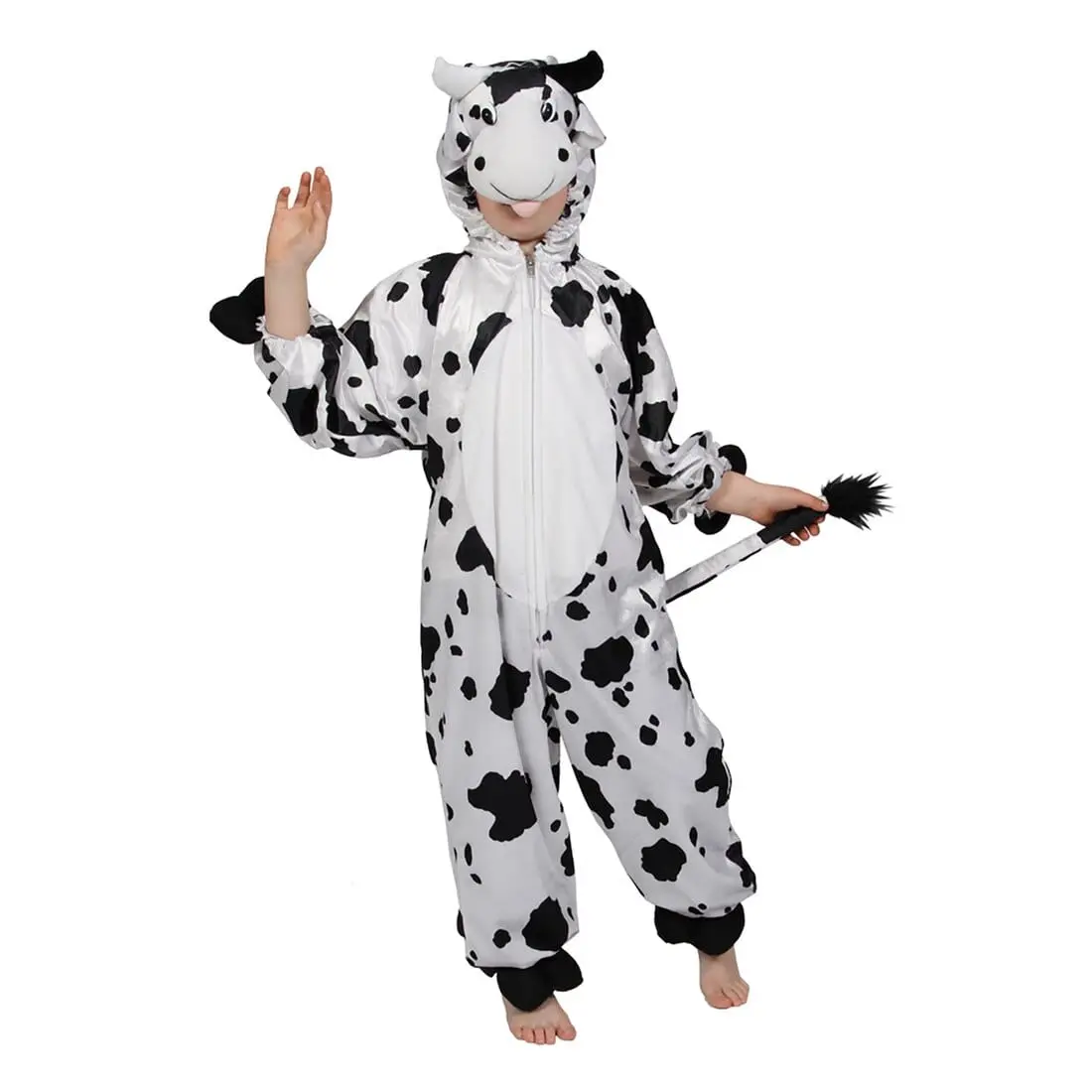Childrens Dairy Cow Farm Animal Fancy Dress Halloween Costume 1