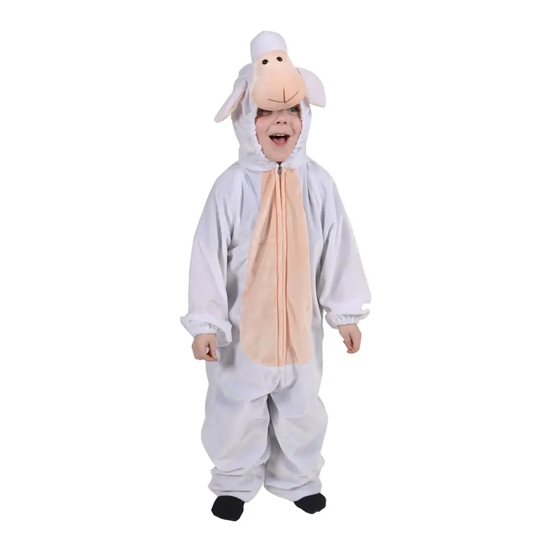 Kids Little White Lamb Fancy Dress Halloween Party Costume 1