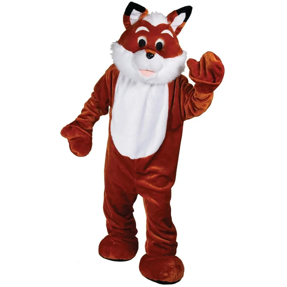 Adults Foxy Fox Animal Giant Mascot  Charity Fancy Dress 1