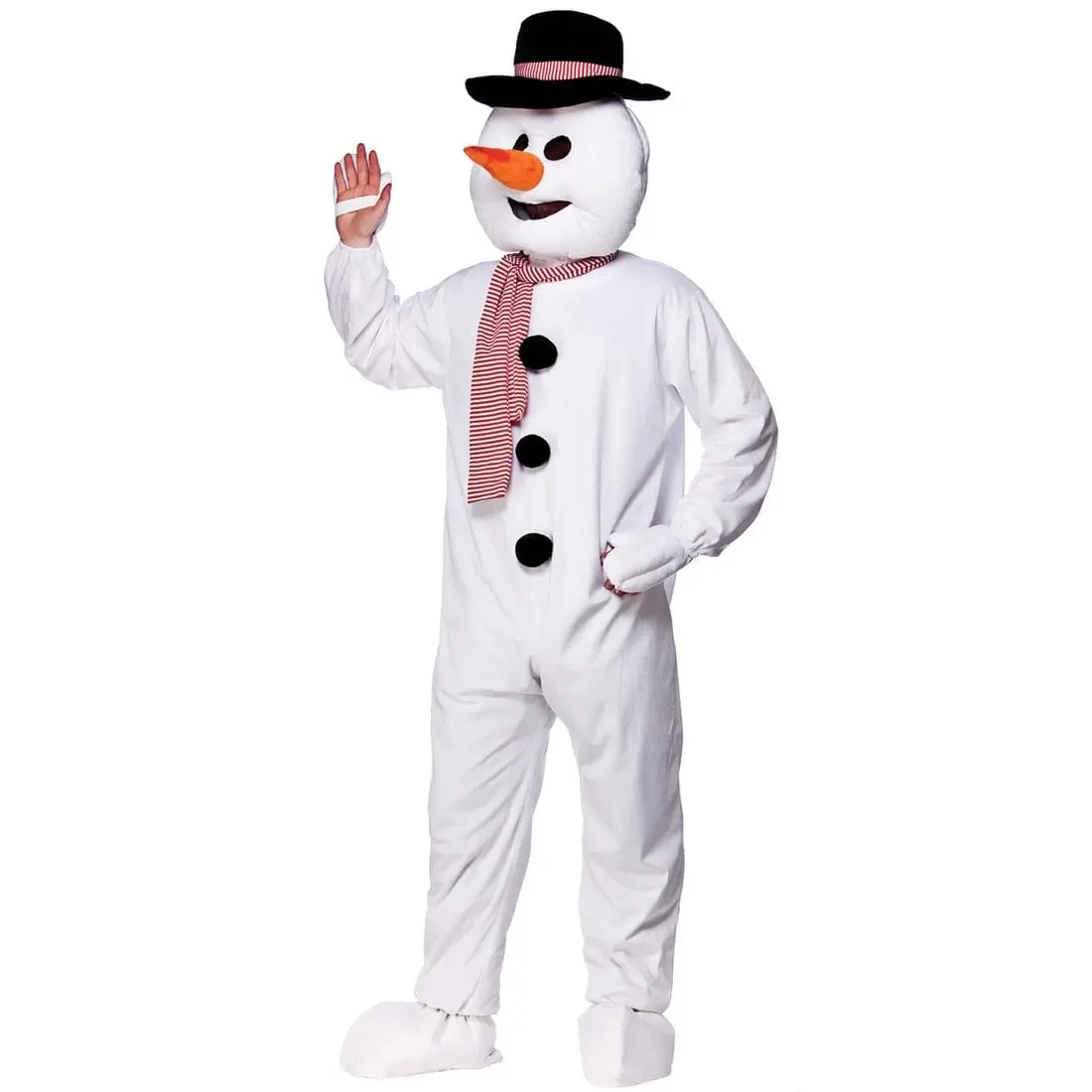 Snowman Full Body Mascot Sports Events Fancy Dress Costume 1