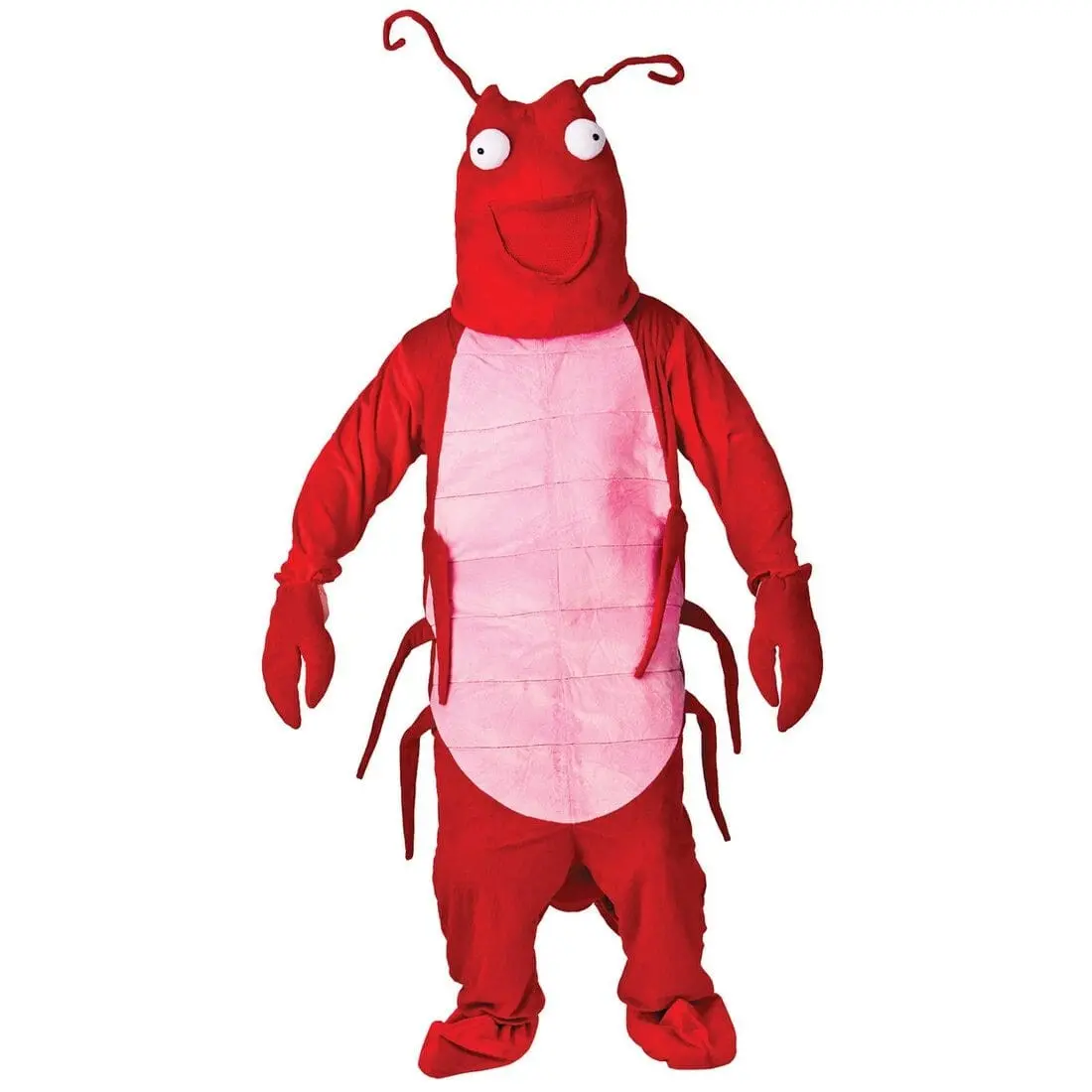 Adult Animal Larry The Lobster Fancy Dress Up Party Costume 1