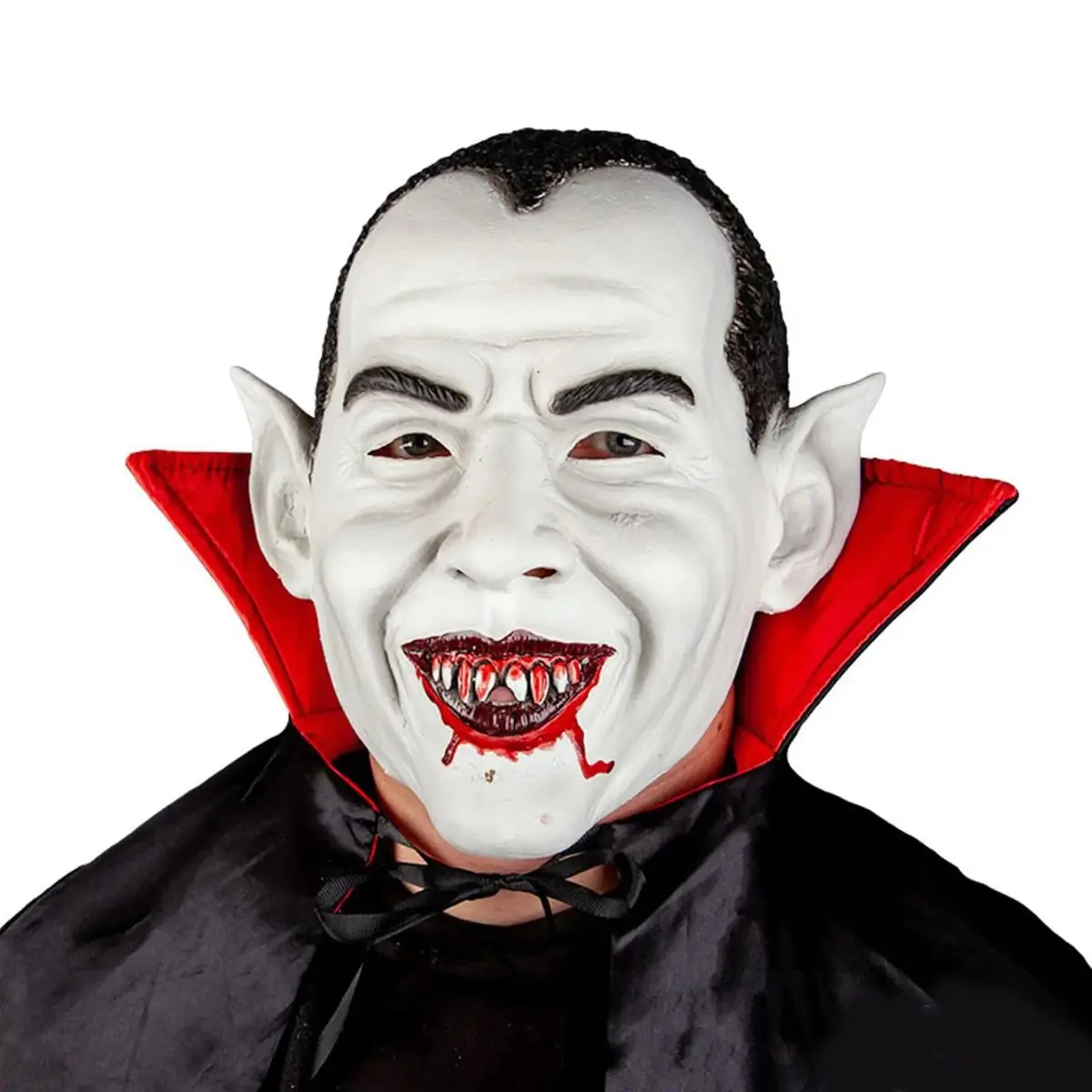 Latex Mask Bloodthirsty Vampire Adult Dracula Halloween 1