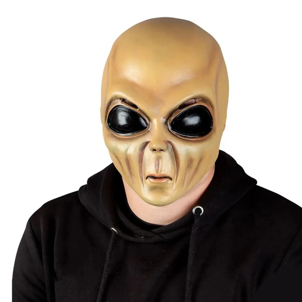 Latex Mask Alien Et Ufo Martian Space Adult Fancy Dress 1