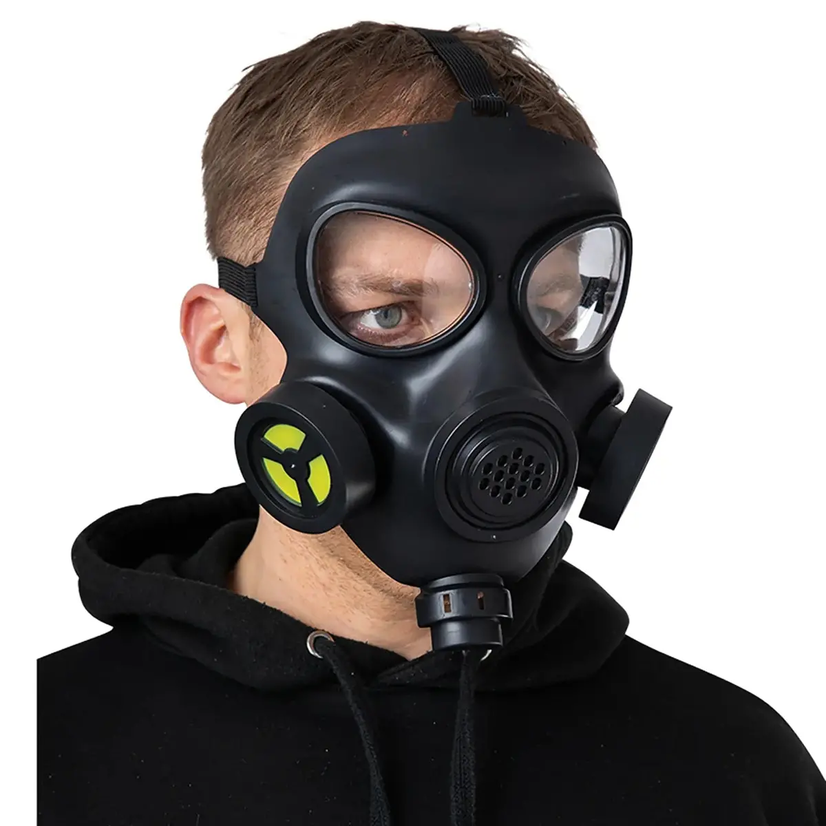 Adults Gas Mask Nuclear Scientist Fancy Dress Novelty Respirator 1