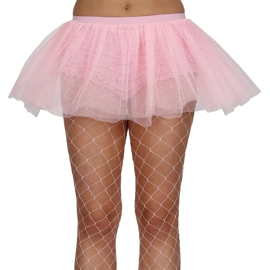 Womens Baby Pink Tutu Petticoat Skirt Fancy Dress Accessory 1